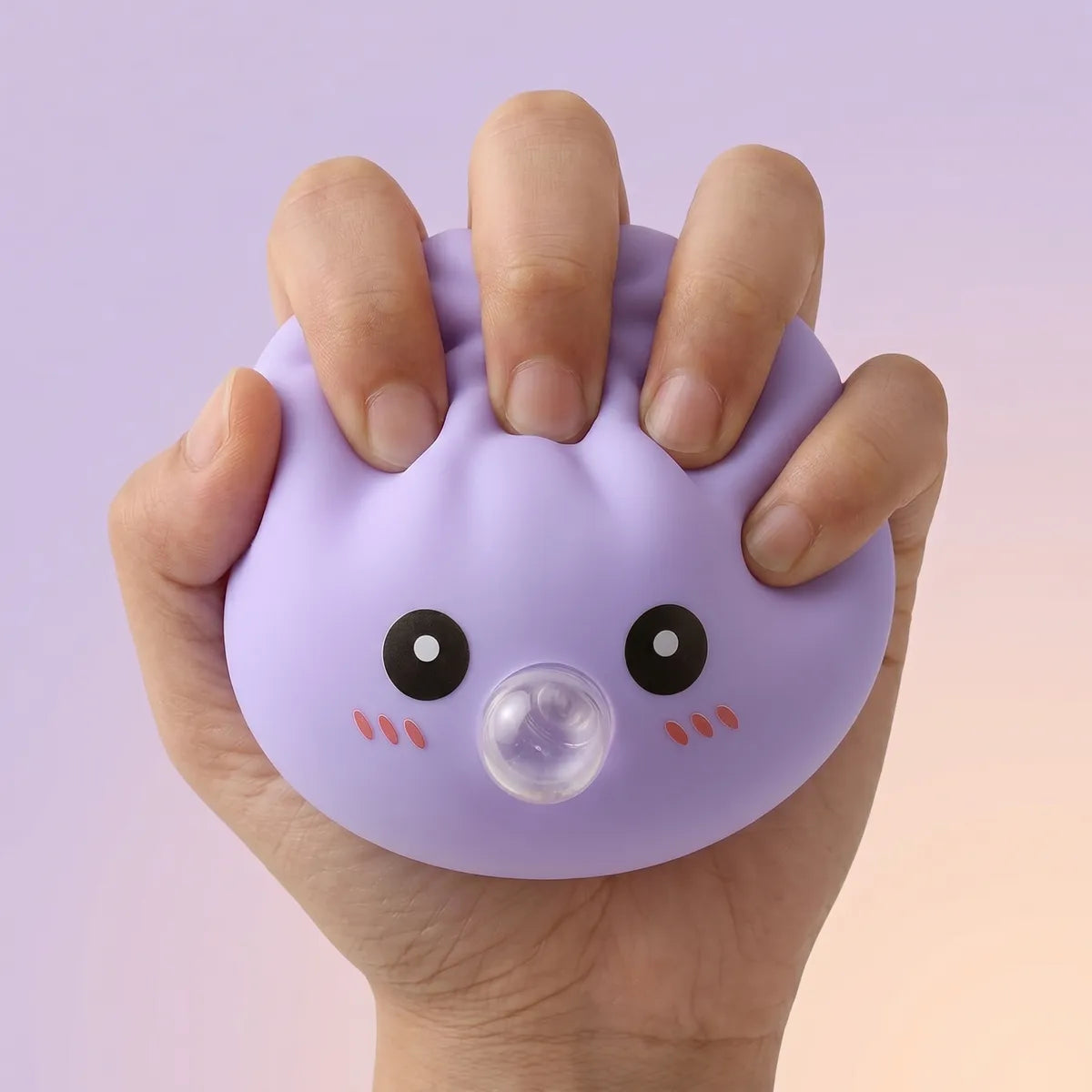 Big Blue Blow Dumpling Squishy - Image 4