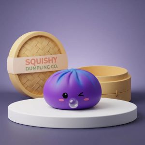 Cosmic Purple Rare Blow Dumpling Squishy