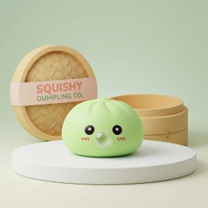 Fresh Green Blow Dumpling Squishy