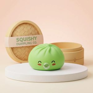 Matcha Green Rare Blow Dumpling Squishy