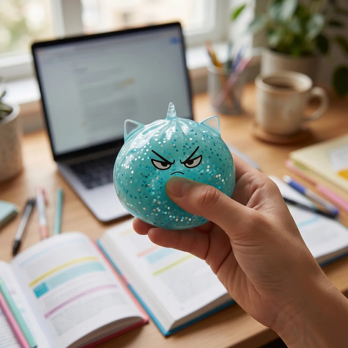 Magical Mystery Dumpling Squishy Rare Unicorn Glitter - Image 8