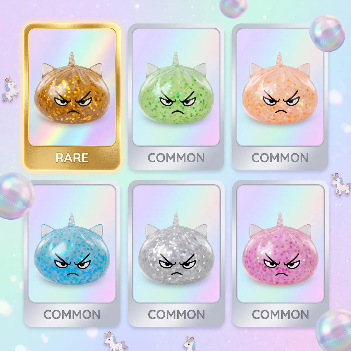 Magical Mystery Dumpling Squishy Rare Unicorn Glitter - Image 2