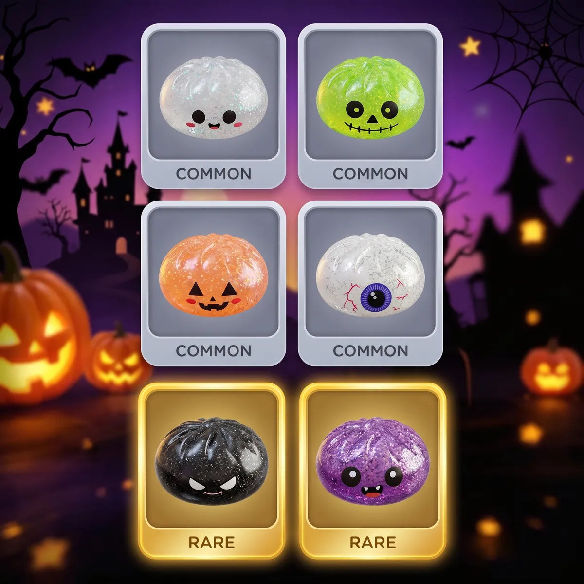Surprise Mystery Halloween Dumpling Squishy - Image 2