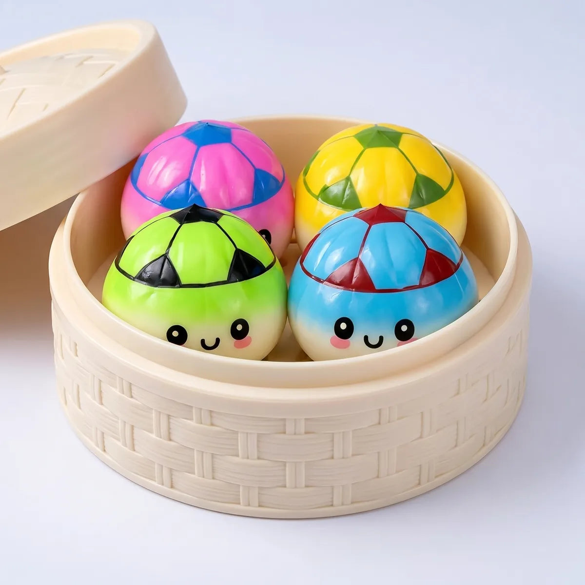 Sporty Mystery Soccer Dumpling Squishy - Image 3