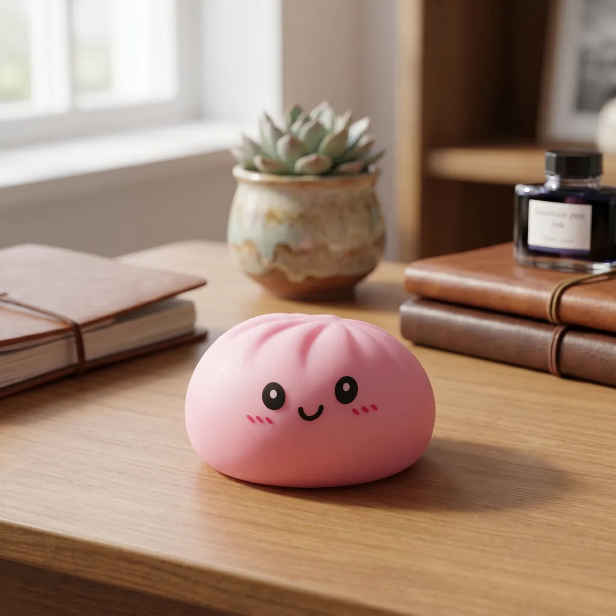 Blossom Pink Dumplings Squishy - Image 8