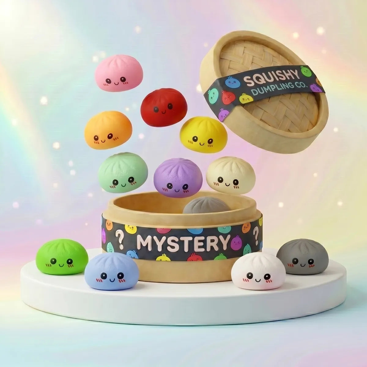 Tiny Mini Mystery Squishy Dumplings